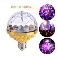 ราคา ZHSONG คริสตัลตกแต่งคริสต์มาสแบบหมุนได้ไฟดิสโก้ LED หลอดไฟเวที E27 6W RGB สีสันสดใสดิสโก้ปาร์ตี้ตกแต่งโคมไฟ (23248529878)