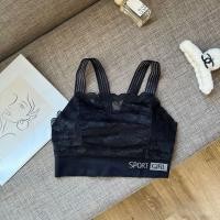 ราคา เสื้อคลุมเกาะอกลูกไม้ใหม่ป้องกันการสัมผัสสำหรับผู้หญิงไซส์ใหญ่พร้อมแผ่นเสริมหน้าอก ชุดชั้นในลายดอกไม้เกาะอกแบบลำลอง (24187188144)