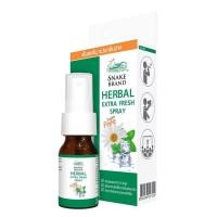 ราคา Snake Brand ตรางู Herbal Spray สเปรย์ เฮอร์เบิ้ล สูตร Night Time สูตร Extra Fresh สูตร Rescue spray Film Spray (19920537151)