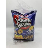 ราคา โรลเลอร์โคสเตอร์ มันฝรั่งทอดกรอบ รสชีสต้นตำรับ 57 กรัม x 3 ห่อ (1755394207)