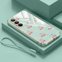 ราคา เคสโทรศัพท์เนื้อนุ่มสำหรับ C75 Realme ด้วยคาลไฟ C75X Realme 4กรัม14X 5กรัม มาเลย์ โบว์เชอร์รี่แบบเต็มจอพร้อมสายคล้องซิลิโคน (24436240289)