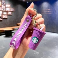 ราคา ZOOGGJZ รูปแบบแก้วกาแฟ โซ่กุญแจรถ สตาร์บัค ซิลิโคนทำจากซิลิโคน กระเป๋าเสน่ห์ คาวาอิ อุปกรณ์เสริมกระเป๋า พวงกุญแจแบบห้อย ของขวัญวันเกิดของขวัญ (24238474099)