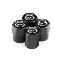 ราคา ขาย4Pcs สำหรับรถยนต์มาสด้ายางวาล์วฝาครอบ Anti Theft Leak Proof ยางวาล์วหมวกอุปกรณ์เสริมรถยนต์ MAZDA3 MAZDA2 CX 5 CX 7 CX 9 Tribute BT 50 323 MAZDA6 B2200 Familia (9351967346)