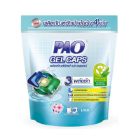 ราคา เปา เจลแคป PAO Gel Caps ผลิตภัณฑ์ซักผ้า เจลบอล สูตรเข้มข้น 140 กรัม ชนิดถุงเติม 7 ชิ้น (10962088110)
