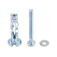 ราคา พุกร่มเหล็กชุบซิงค์ 12 ตัว น็อตสกรูโลหะ พุกยิปซั่มเหล็ก พุกยึดฝ้า งานยิปซั่ม ผนังเบา ไม้อัด พุกเหล็ก (23741514095)