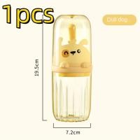 ราคา Travel Toothbrush Case Toothpaste Holder Portable Wash Cup Storage Box Household Mouthwash Cup (22585656492)