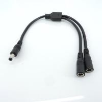 ราคา 10A 18awg 19V 24V 12v 2 way DC 1 male to 2 male female Splitter connector Power supply adapter extension Cable 5 5x2 1mm Plug 1YB23TH (22670448389)