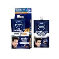 ราคา NIVEA MEN นีเวีย เมน 1 กล่อง มี 6 ซอง ซองละ 7 ml (17251143380)