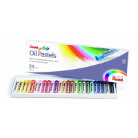 ราคา สีชอล์ค เพนเทล Oil Pastels Pentel 12 25 36 50สี สีชอล์ก สีชอก ปลอดภัยสำหรับเด็ก สีชอล์คน้ำมัน PHN Washable Crayons (17058131133)