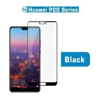 ราคา ฟิล์มกระจกนิรภัย Huawei P20 P20 Pro เต็มจอ สีดำ ติดง่ายมาก (458625390)