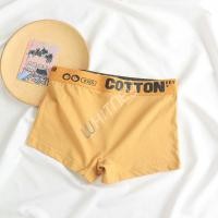 ราคา กางเกงในผู้หญิง กางเกงในทอม ขอบลาย COTTON ไร้เป้า เนื้อผ้านุ่ม กางเกงในผู้หญิง EUW20 (18740375924)