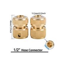 ราคา ข้อต่อก๊อกน้ำ ข้อต่อทองเหลือง สำหรับต่อปลายก๊อกน้ำ ข้อต่อสวมเร็วทองเหลือง ขนาด 1 2 4หุน 3 4 6หุน (23236835218)