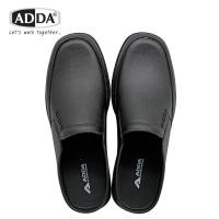 ราคา ADDA รุ่น 17501 size 7 11 ไซส์ชาย ยี่ห้อแอดด้า รองเท้าแตะคัชชูหนังดำเนื้อยาง PVC ราคาถูกเปิดส้นสีดำ รองเท้าใส่ทำงาน แตะลำลอง (23187768203)