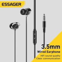 ราคา ESSAGER สเตอริโอเบสหูฟัง In Ear3 5mm ในหูหูฟังพร้อมไมโครโฟนสำหรับ Xiaomi ซัมซุงหัวเว่ย (16004421330)