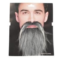 ราคา สินค้าอยู่ไทย เคราปลอม หนวดปลอม เคราสีดำ เคราสีขาว เคราสุนทรภู่ หนวดสุนทรภู่ เคราฤาษี เคราชีปะขาว หนวดสีดำ หนวดเคราแฟนซี หนวด เครา หนวดเครา Fancy Beard (24587720200)