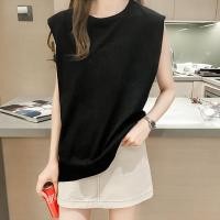 ราคา YY16 ถูกมาก เสื้อยืดแขนกุด ใส่สบาย เสื้อยืดครอปคอกลม เสื้อครอปเอวลอย ครอปเอวลอย (22941967646)