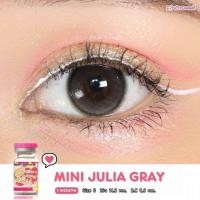ราคา คอนแทคเลนส์ Mini Julia Gray Brown Light Brown ยี่ห้อ Kitty kawaii ค่าสายตาปกติ 700 (16629726496)