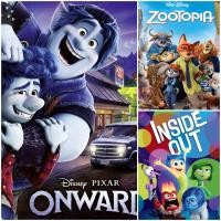 ราคา DVD HD หนังการ์ตูน 3 เรื่อง 3 แผ่น Onward Zootopia Inside Out ดิสนีย์ พิกซาร์ มีพากย์ไทย ซับไทย เลือกดูได้ (10366696926)