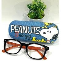 ราคา กล่องใส่แว่นตา ตลับใส่แว่น แว่นกันแดด GLASSES CASE ลายการ์ตูน Snoopy น่ารักขนาด 16x6x3 cm (22685239615)