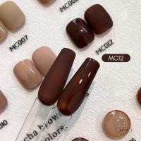 ราคา KEDI Mocha Brown สีเจล สีเจลโทนน้ำตาลกาแฟ (22397095665)