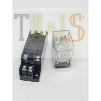 ราคา ของใหม่ รีเลย์ ซ๊อคเก็ต RELAY my2 my2n my2n gs my4n my2n socket my4n socket DC12v DC24v AC220v MY2GS (22305823466)