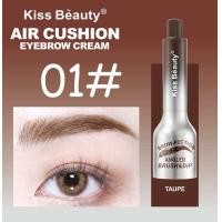 ราคา 95050 Kiss Beauty Air Cushion Eyebrow Cream เจลเขียนคิ้ว พร้อมเเปรงปัดคิ้ว เขียนง่าย ติดทน กันน้ำ (23210702832)