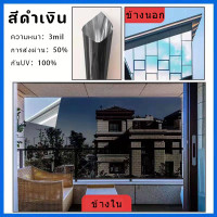 ราคา ฟิล์มกรองแสง ฟิล์มติดกระจกหน้าต่าง กันแสงแดด กันเสือก ทึบแสงกันแดด (24323618057)