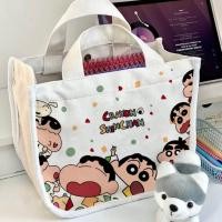 ราคา กระเป๋าผ้าใบทรงสี่เหลี่ยมจัตุรัสสำหรับใส่หนังสือขนาดใหญ่สำหรับนักเรียน กระเป๋าสะพายไหล่ข้างเดียวแบบลำลองสำหรับผู้หญิง กระเป๋าสะพายข้างแบบลำลอง (24187128711)