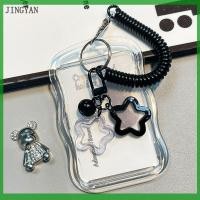 ราคา JINGYAN Kpop ที่ใส่การ์ดโฟโต้การ์ดแบบใสที่ใส่บัตรพวงกุญแจรูปถ่ายซองบัตรนักเรียนบัตรเคสป้องกันภาพถ่าย (23411456159)