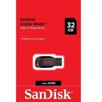ราคา SanDisk CRUZER BLADE USB แฟลชไดร์ฟ 32GB USB2 0 SDCZ50 032G B35 black (24583618765)