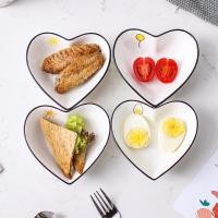 ราคา จานทรงหัวใจเซรามิกสไตล์ญี่ปุ่นสำหรับใช้ในบ้าน เตาอบไข่ต้ม จานใส่ขนม จานใส่ซอส จานอบ ชามยูโรปันเหนือ (21145148462)