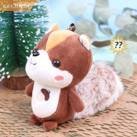 ราคา KELONG1 มินิกระรอกตุ๊กตาของเล่นตกแต่งขนาดใหญ่หางกระรอกเครื่องประดับพวงกุญแจ (22525736642)