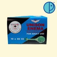ราคา UNISON ENEMA ยาสวนทวาร สำหรับผู้ใหญ่ขนาด 20 ซีซี 10 ลูก กล่อง (17661487599)