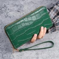 ราคา Belfoyer กระเป๋าสตางค์ลายจระเข้สำหรับสุภาพสตรีกระเป๋าใส่ซิปหนัง PU ยาวกระเป๋าถือแฟชั่นสำหรับงานเลี้ยง (24497652008)