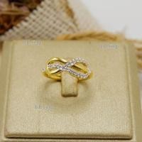 ราคา BBแหวนชุบไมครอนรวมลายเลข8 infinityอินฟินิตี้ แหวนฟรีไซต์ บีบอ้าได้ (23613141637)