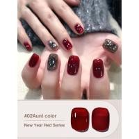 ราคา ยาทาเล็บเจล UV แดง15 มล สําหรับตกแต่งเล็บเจล สีทาเล็บเจล พร้อมส่ง doom (24582967713)