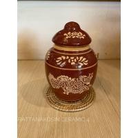 ราคา โอ่งมีฝาเล็ก ลายมังกร ที่ระลึกราชบุรี (21177361507)