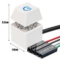 ราคา สวิตช์ตั้งโต๊ะคอมพิวเตอร์1 8เมตรเมนบอร์ดคอมพิวเตอร์ปุ่มเปิด ปิดไอโฟนเริ่มต้นภายนอกสายต่อขยายสำหรับสำนักงานไฟเริ่มต้นภายนอก (22413819091)