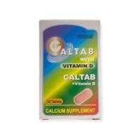 ราคา Caltab with vitamin D แคลเซียม 600mg ผสมวิตามินดี (24533530792)
