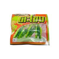 ราคา เหยื่อยาง ตะโขง JR 6cm ตรงงานปลาช่อน by U Fishing (24402439781)