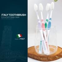 ราคา Dentiste แปรงสีฟันอิตาลี Italy หัวแปรงขนาดใหญ่ ขนแปรง PBT ทนทานต่อการขูดขีด เหนียว มีความยืดหยุ่นในตัว ทนต่อสารเคมี ขนแปรงปลายเรียวแหลม (1411820062)