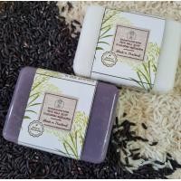 ราคา สบู่น้ำนมข้าวหอมมะลิ และสบู่น้ำนมข้าวไรซ์เบอร์รี่ จากข้าวที่เราปลูกเอง100 กรัม อย่างละ1 ก้อน (21838386044)