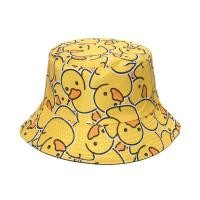 ราคา หมวก Bucket สีเหลือง ลายเป็ดน้อย 05 H22 (21547864963)