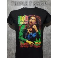 ราคา เสื้อยืดคอกลม สกรีนลายกัญชา (15337298794)