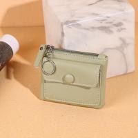 ราคา กระเป๋าใส่เหรียญแบบสั้นกระเป๋าใส่เหรียญขนาดเล็กมีซิปกระเป๋าใส่บัตรกระเป๋าใส่กุญแจ (23836434074)