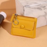 ราคา กระเป๋าใส่เหรียญแบบสั้นกระเป๋าใส่เหรียญขนาดเล็กมีซิปกระเป๋าใส่บัตรกระเป๋าใส่กุญแจ (23836434076)