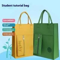 ราคา กระเป๋าผ้าสักหลาดตู้นิรภัยสำหรับนักเรียนที่มีความจุมากและกระเป๋าซิป (24377560749)