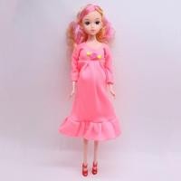 ราคา ตุ๊กตาคุณแม่ตั้งครรภ์ ตุ๊กตาบาร์บี้ ของเล่นตุ๊กตา สีชมพู สินค้ามีคุณภาพ (21779702057)