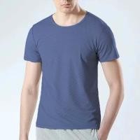 ราคา Muse Harbor เสื้อยืดผู้ชายตาข่ายสีพื้นไซส์ใหญ่เสื้อผู้ชาย (24348218006)