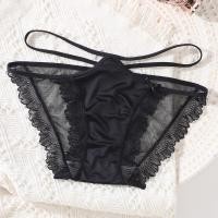 ราคา ECMLN กางเกงชั้นในลูกไม้ผ้าซาตินสำหรับผู้หญิง กางเกงชั้นในผ้าตาข่ายเซ็กซี่เอวต่ำ กางเกงชั้นในผ้าฝ้ายไร้ตะเข็บ (23210951937)